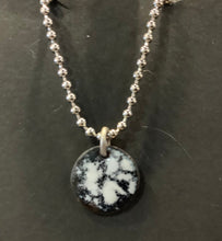 Enamel Ink Spot Pendant