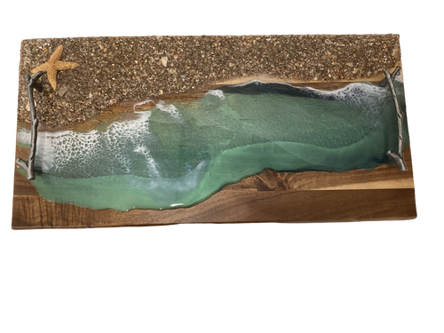 Blue Ocean with Sand