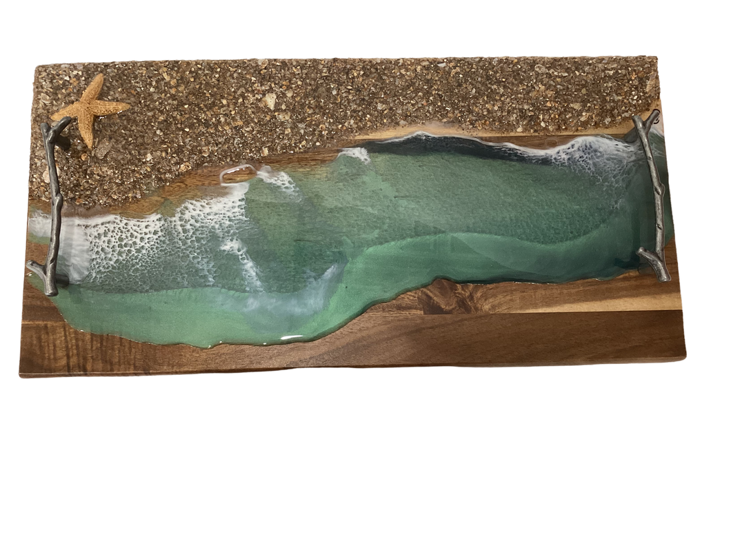 Blue Ocean with Sand