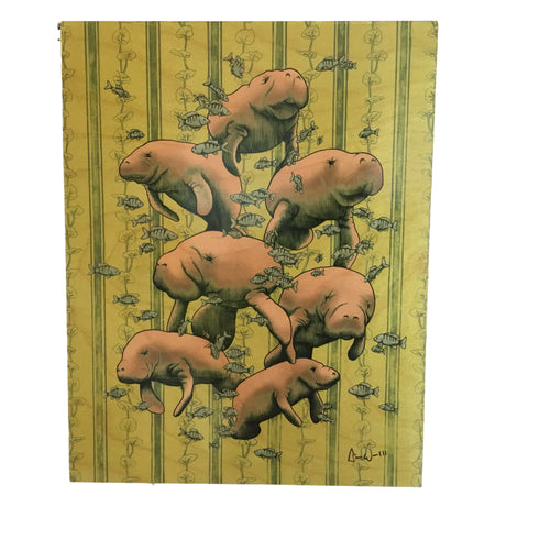 Manatees-Yellow