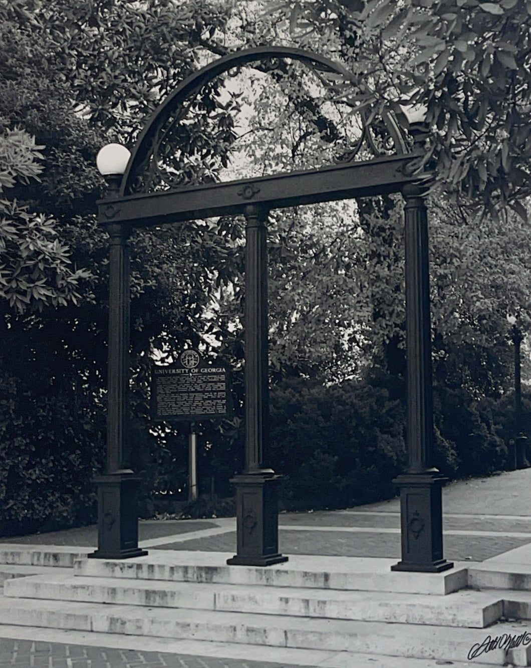 The Arch B/W