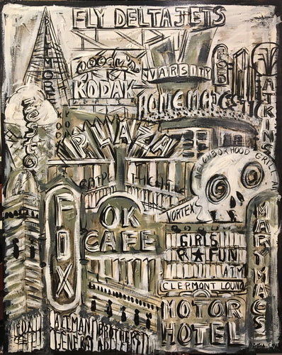 Atlanta B/W 16” x 20”