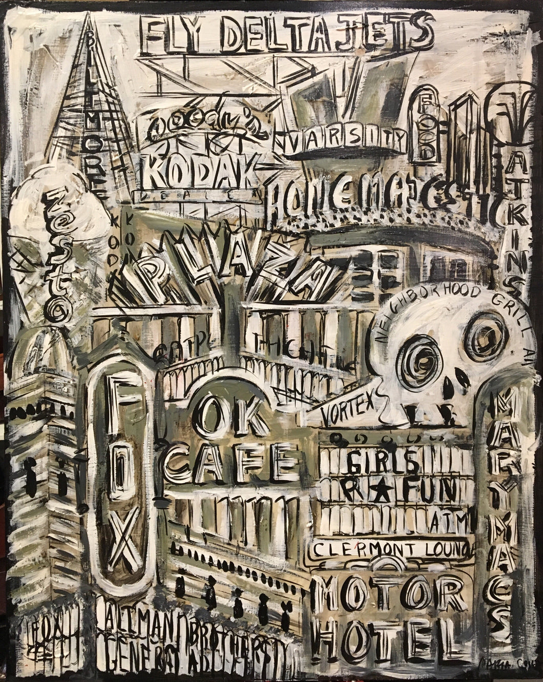 Atlanta B/W 16” x 20”