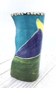 Medium Vase - Swannanoa with button