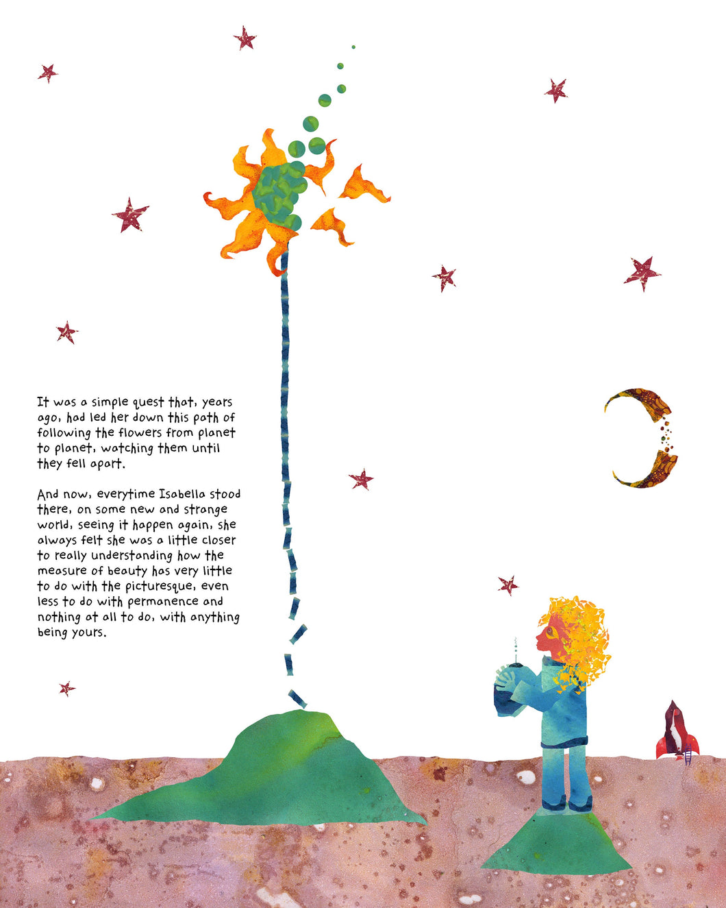 Small Tales print - Isabella's Quest