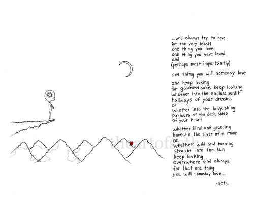 Creatures of the Heart Print - Keep Looking