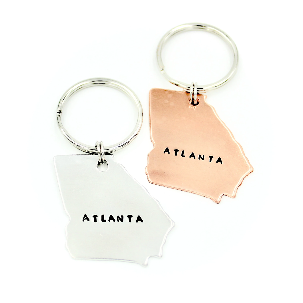 Georgia Keychain - ATLANTA