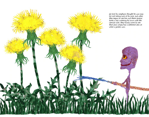 Small Tales Print - Leon's Dandelion Garden