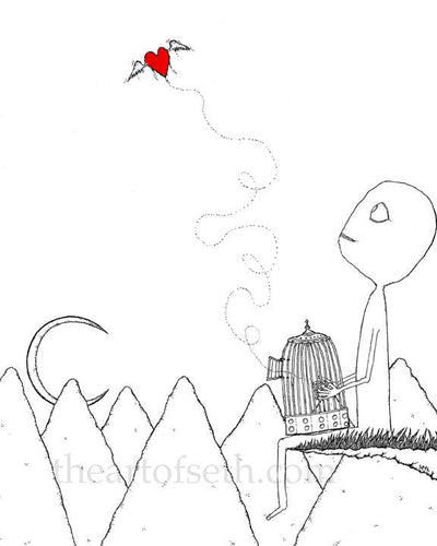 Creatures of the Heart Print - Let it Go...