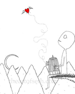 Creatures of the Heart Print - Let it Go...