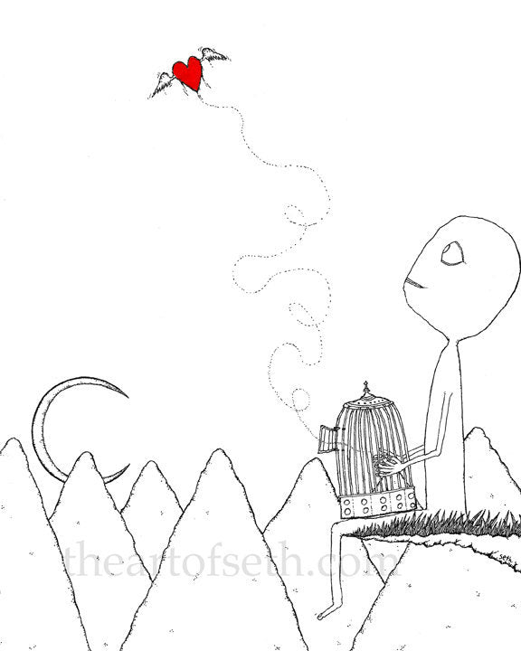 Creatures of the Heart Print - Let it Go...