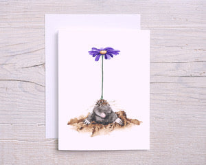 Mole Greeting Card