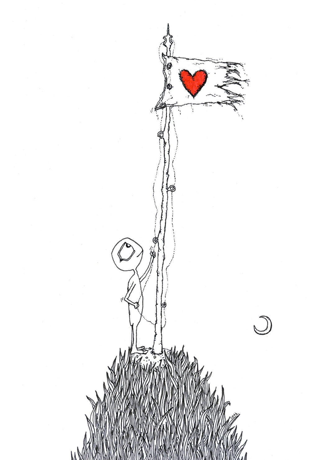 Creatures of the Heart Print - Morning Chores