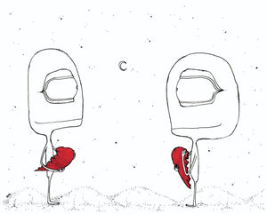 Creatures of the Heart Print - Then All at Once, They Were no Longer Strangers...