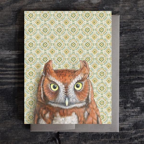 *Notecard - Screech Owl