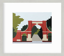Oakland Cemetery Grant Park Atlanta Print with white mat