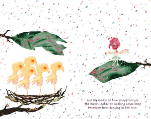 Small Tales Print - Penelope and The Rain