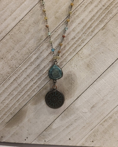 Blue filigree and blue appetite connector