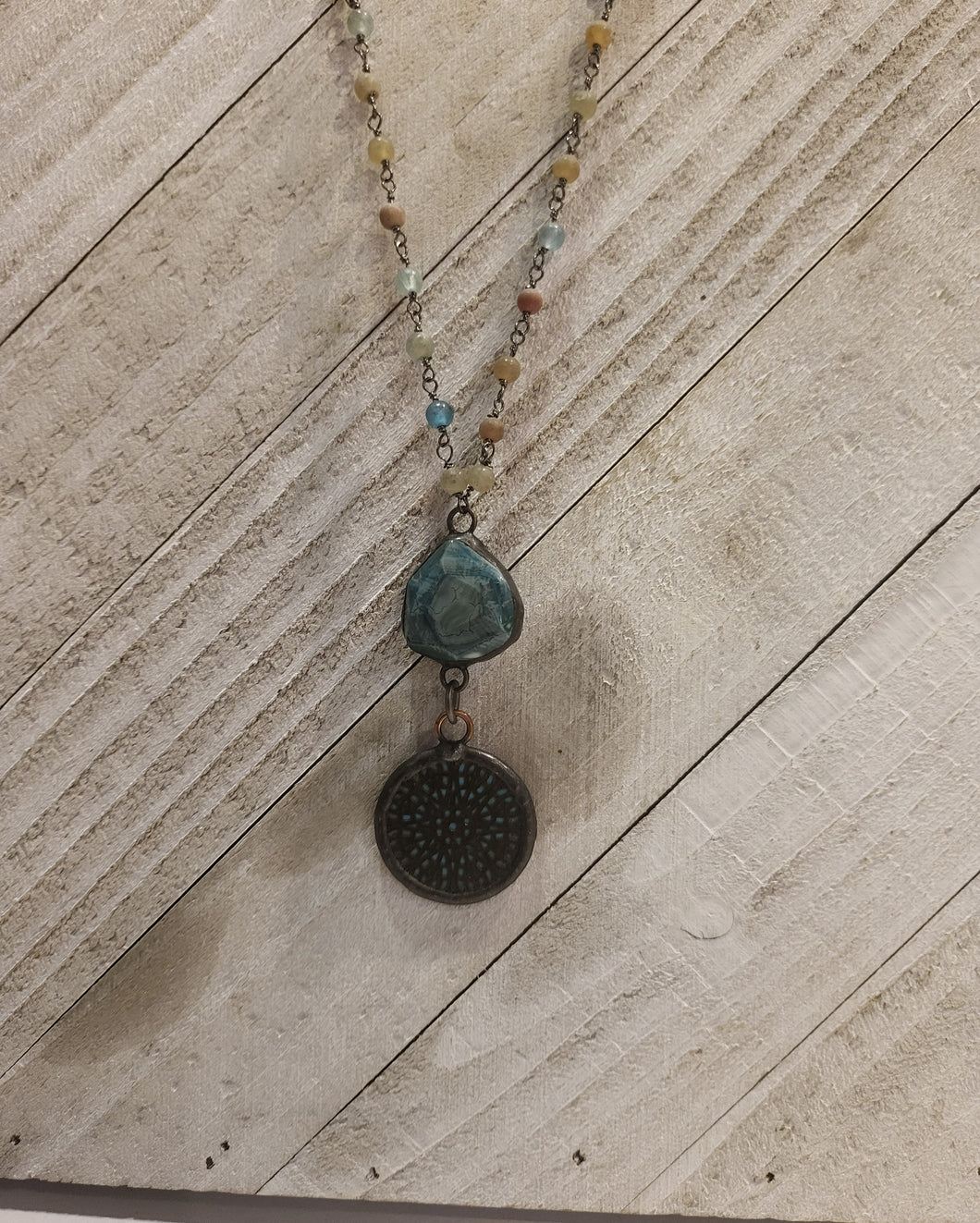 Blue filigree and blue appetite connector