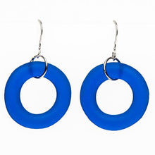 Seaglass Style Simple Earrings