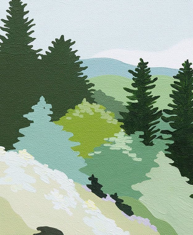 Mountain Spring Print