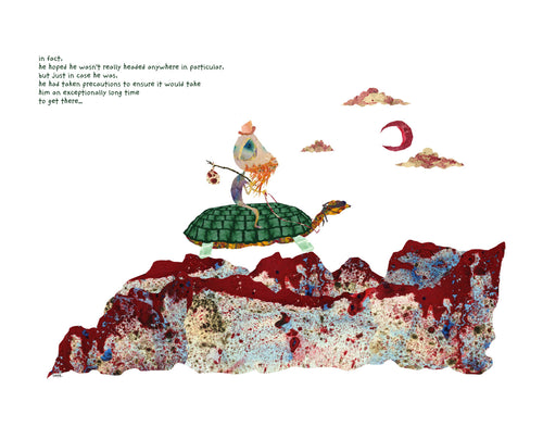 Small Tales Print - Take Your Time, You're Already There.
