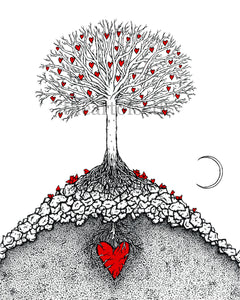 Creatures of the Heart Print - The Great Tree