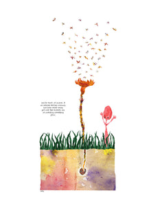 Small Tales Print - The Miracle of Growing Things
