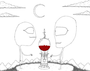 Creatures of the Heart print - The Perfect Place to Meet
