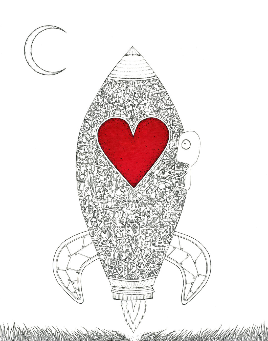 Creatures of the Heart Print - The Time for Second Guessing had Come and Gone...