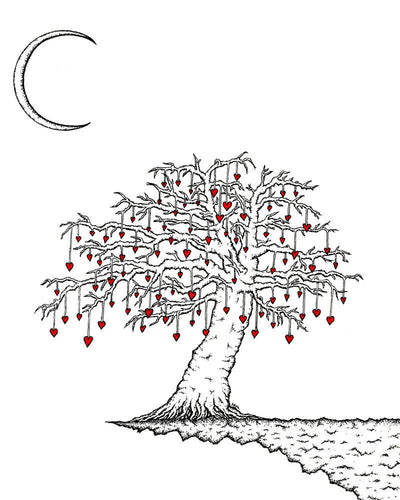 Creatures of the Heart Print - The Tree at the Edge of The World.