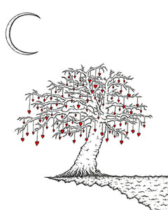 Creatures of the Heart Print - The Tree at the Edge of The World.
