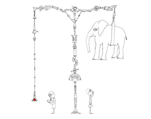 Creatures of the Heart print - The tremendous weight of a single heart