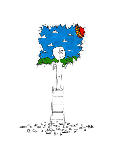 Someworld print - The World