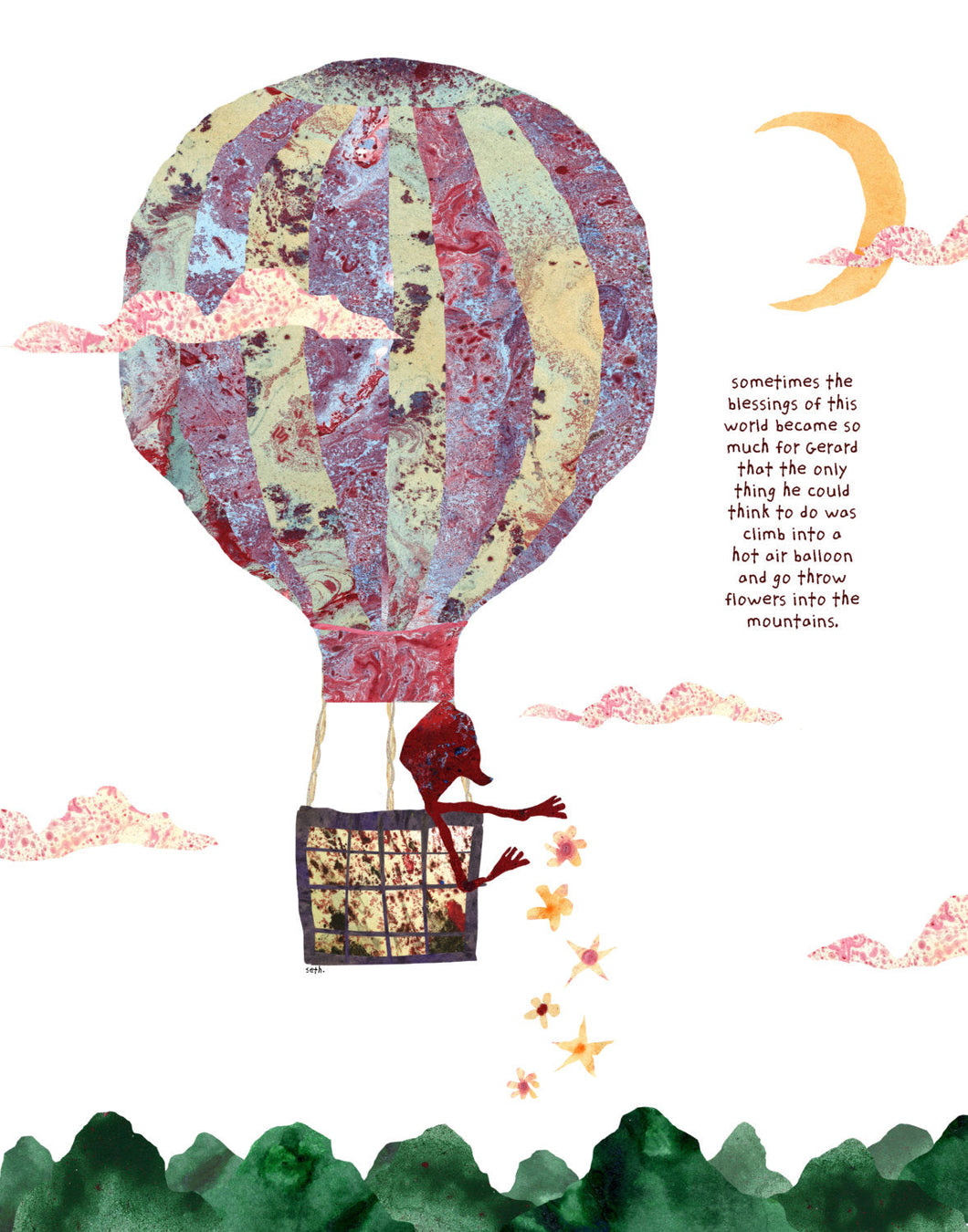 Framed Print - Hot Air Balloon