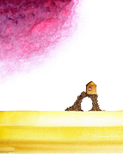 New Worlds Print - Courting the Storm