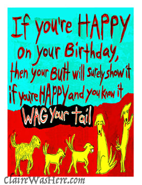 If you're happy and you know it