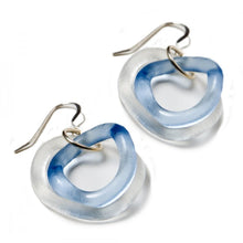 Double Wave Silver Earring
